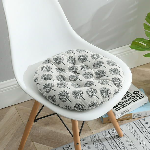 Round Chair Seat Cushion Breathable Patio Tatami Yoga Floor Pad Home Office Mat
